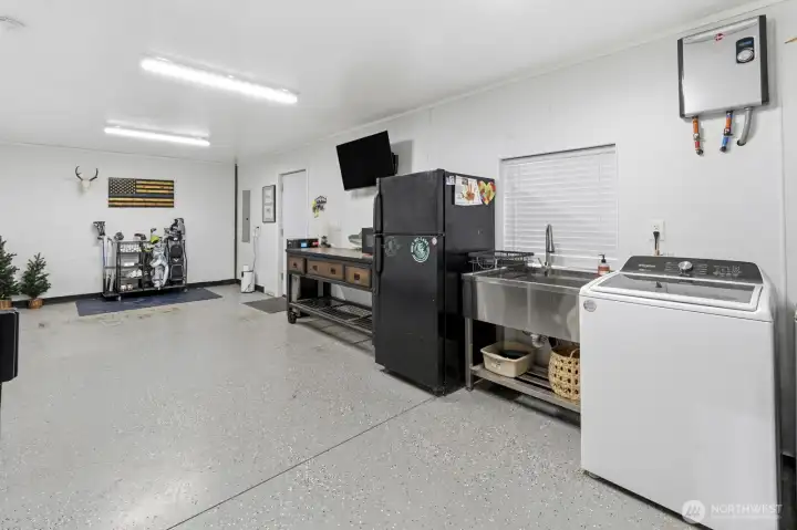 Finished room in shop