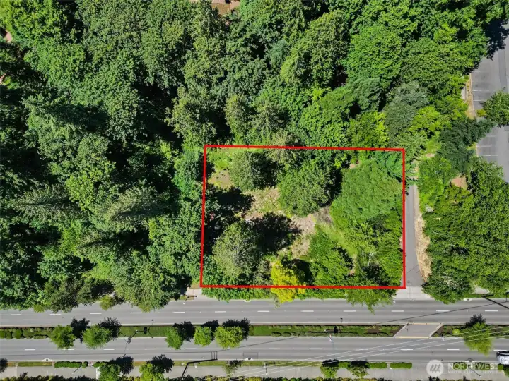 Corner lot    *Property lines are rough estimates and subject to buyer verification