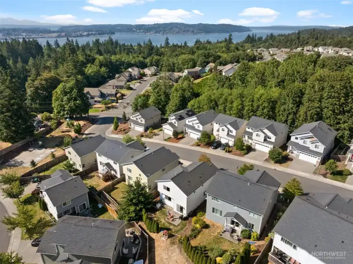 Aerial view of neighborhood Aerial view of neighborhood