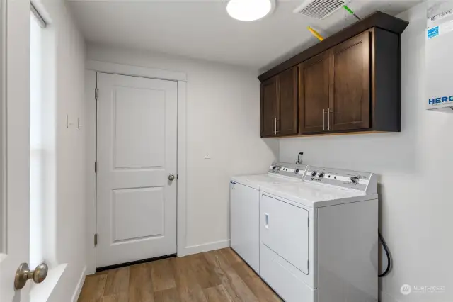 Large laundry room