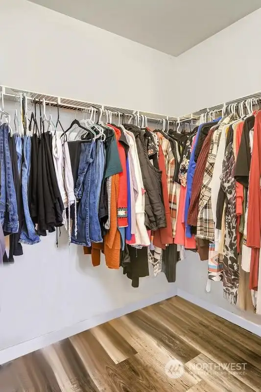 Walk-in closet in Primary Bedroom