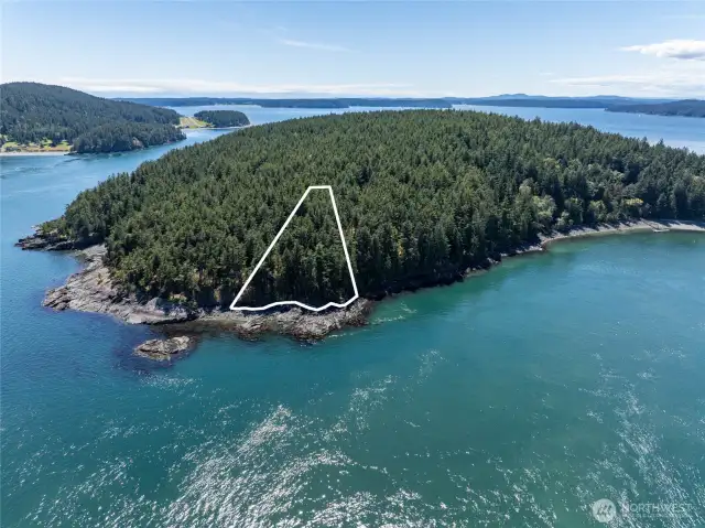 White outline is approximate Lot 26 property line
