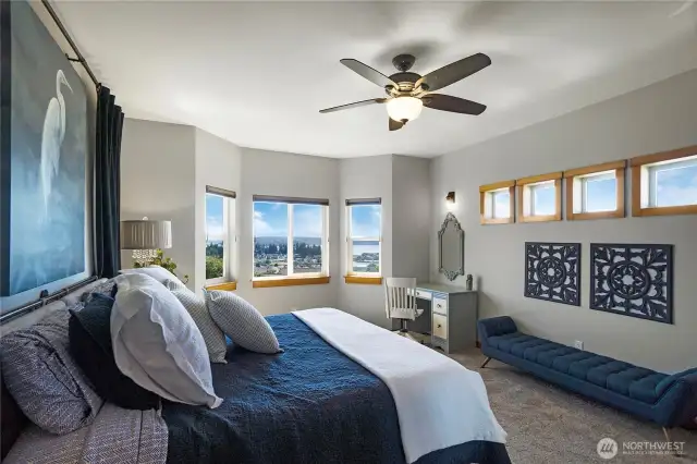 The Home is freshly painted and updated, with a modern feel.