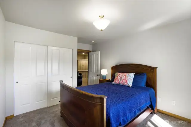 Additional down stairs Bedroom – Spacious and comfortable.