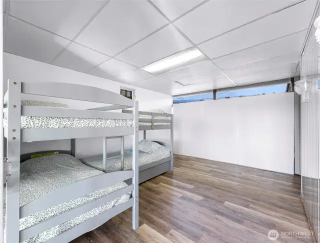 Old Solarium currently used as an extra bedroom.