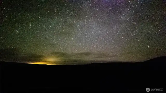 Beautiful stars at night
