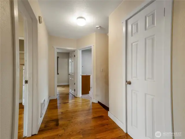 Upstairs hallway