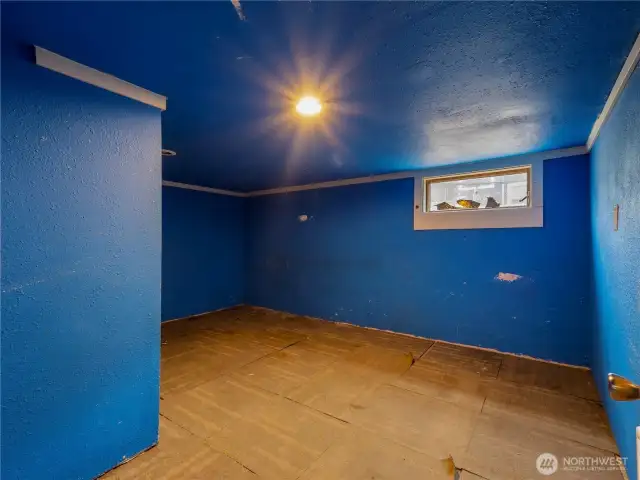 Bedroom #1 in basement