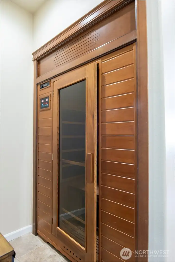 indoor sauna