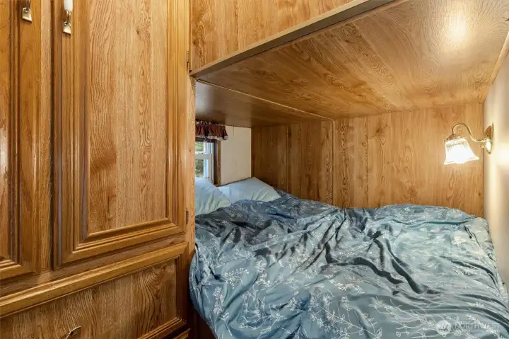 Private sleeping space.