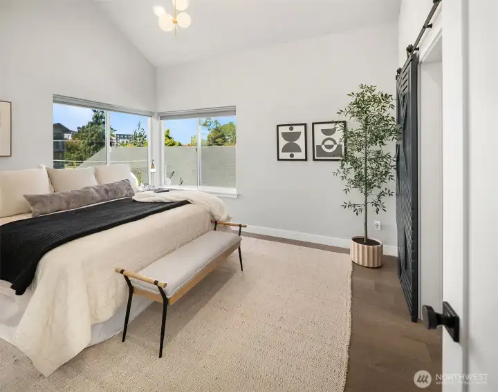 Primary bedroom suite.