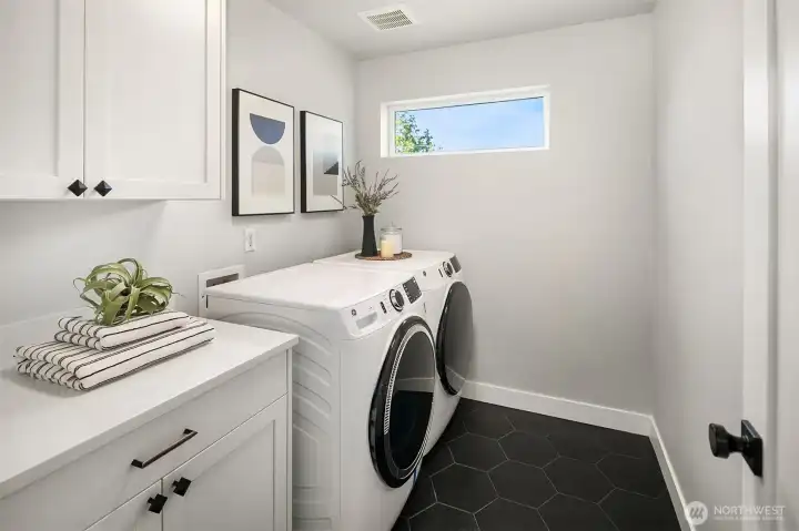 Laundry room on second floor.
