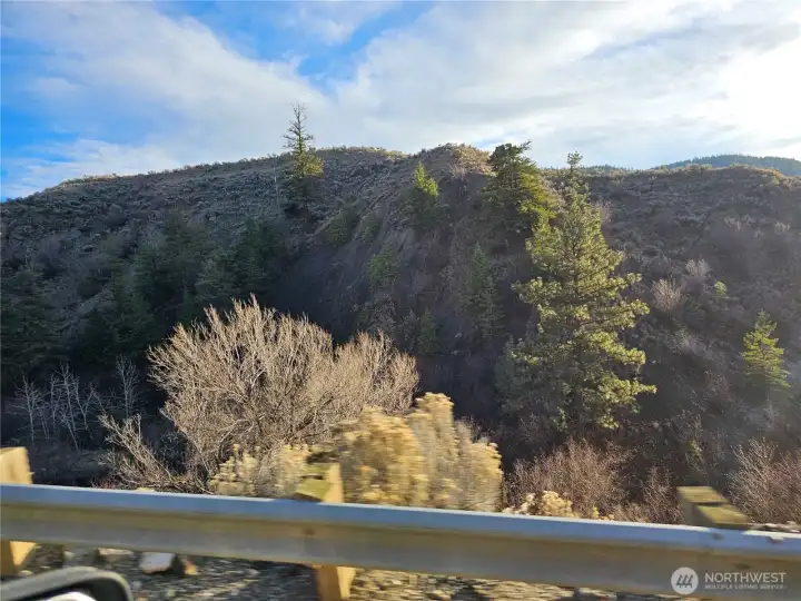 Looking up from Chesaw