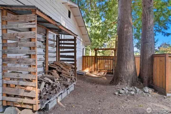 Plenty of firewood for those stormy nights.