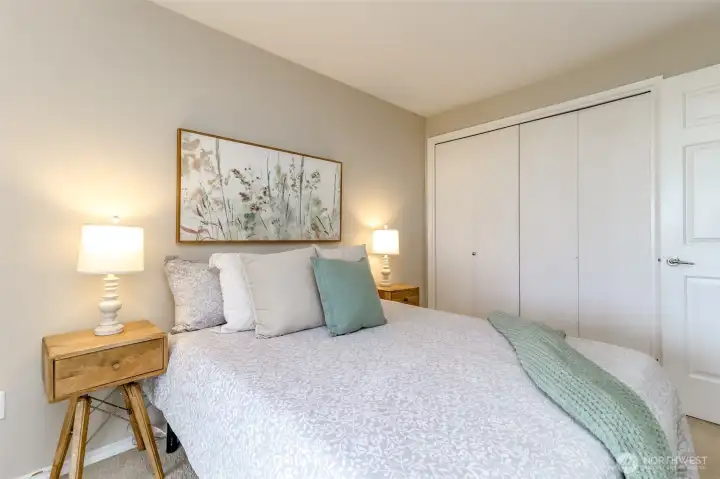 Another angle of the extra bedroom.