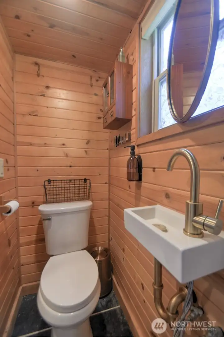 BATHROOM WITH NEW SHOWER