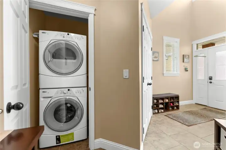 Lower Level washer & dryer