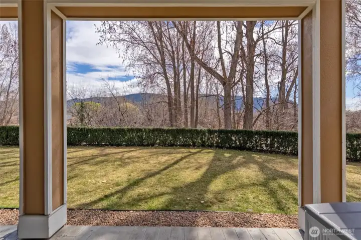 Greenspace & wetland views