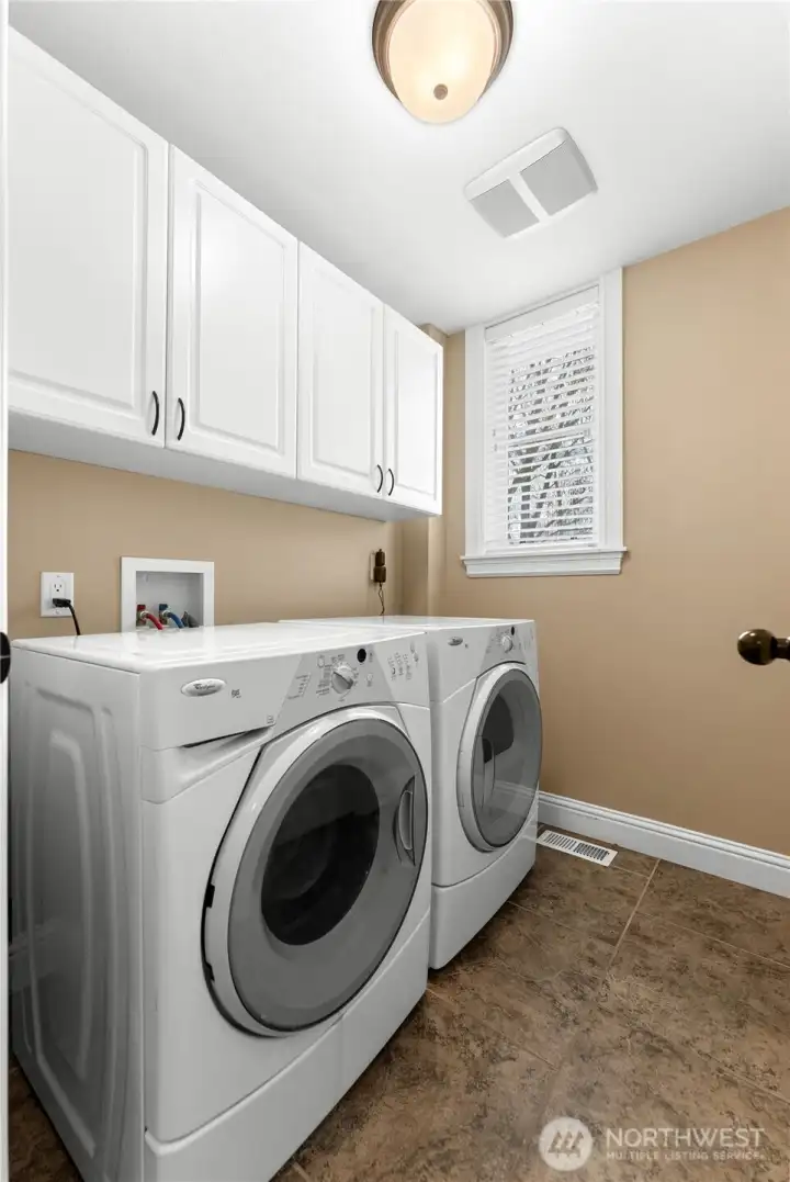 Main Floor Laundry room