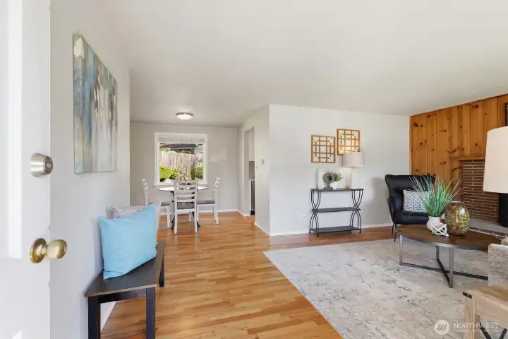 Beautiful classic hardwood floors