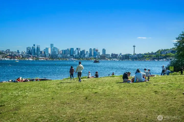 Gasworks is a short stroll.