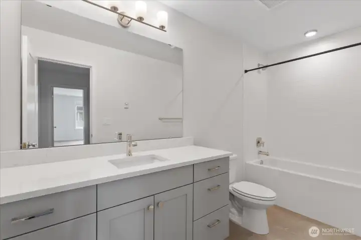 Full bathroom upstairs