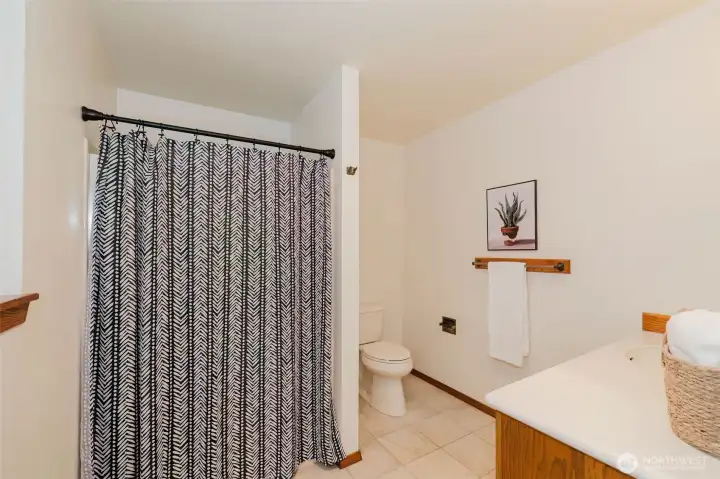 Primary bathroom with shower
