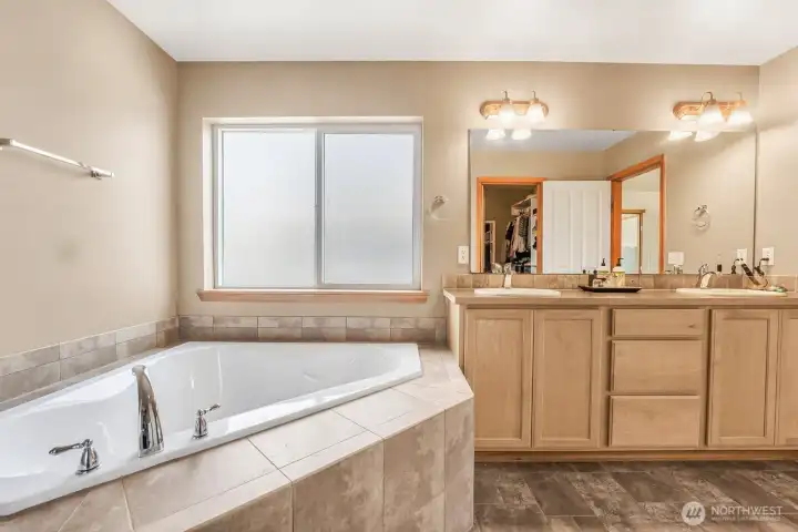 Another view of the Primary bath. Another view of the Primary bath.