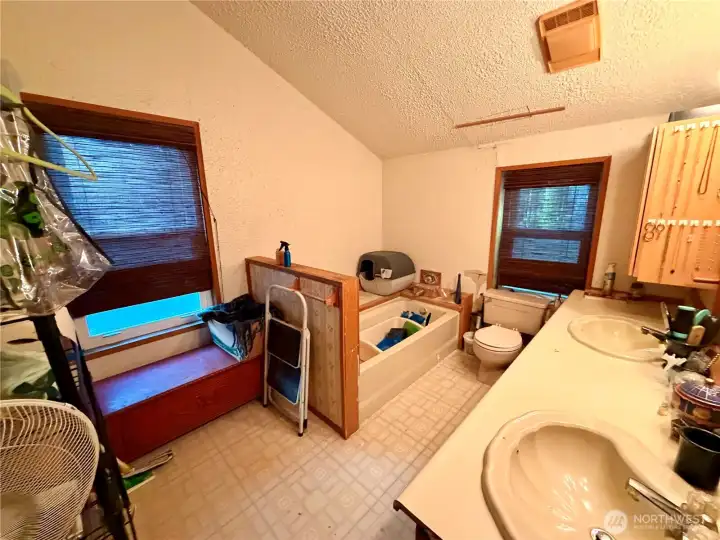 Primary bathroom Primary bathroom