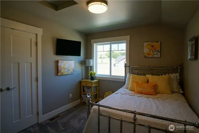 Upstairs guest bedroom #2.