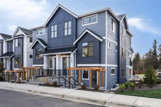 Unit 40 backs to a grass open space with no neighbor behind or in front of you!  Come see this rare opportunity today!
