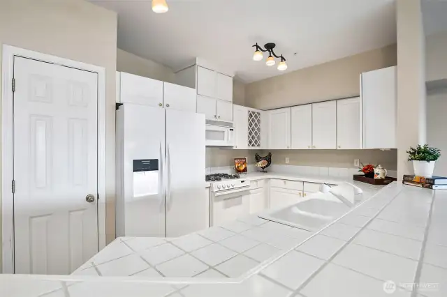 Large pantry for extra storage