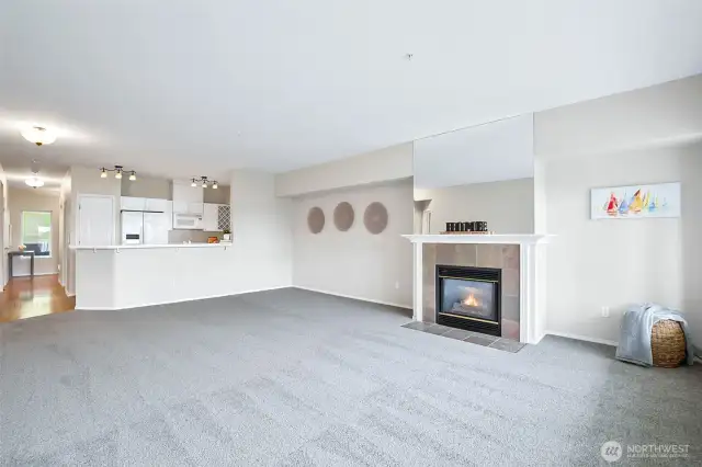 Open Light and bright Great room