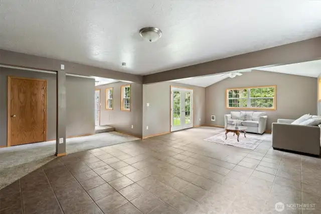 Rec and Family Room