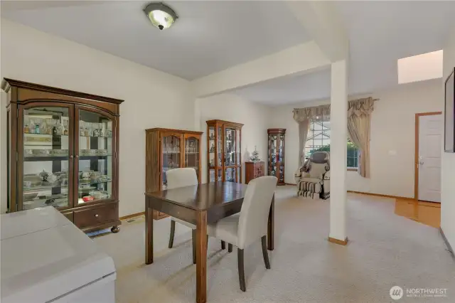 Entry with formal dining room/Great Room