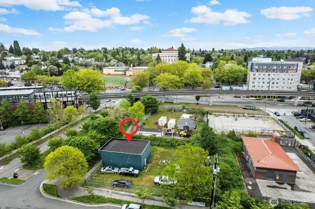 Notice the proximity to the Mt. Baker Light Rail Station around the corner.
