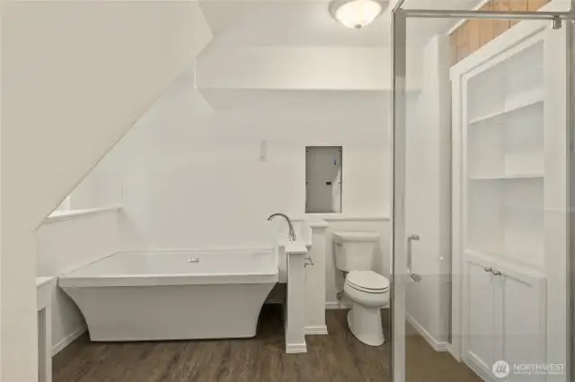 Daylight Basement has a Bedroom and Bath