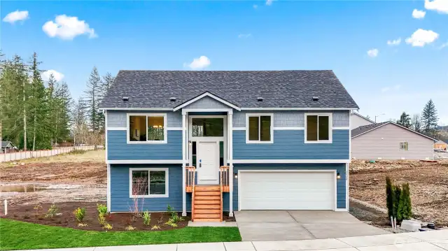 Photographs are for illustrative purposes only. Features, finishes, interior/exterior colors, landscaping and floorplan shown may vary from actual homes built.