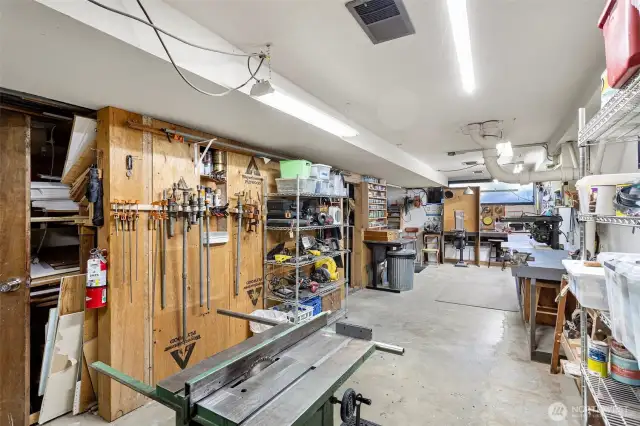 Unleash your creative energy in this woodworking haven!