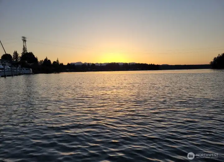 Beautiful sunsets and moonlight on the water is only part of the beauty.