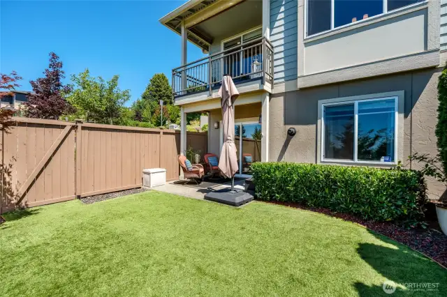 Outdoor space perfect for pets, gardening, or gatherings.