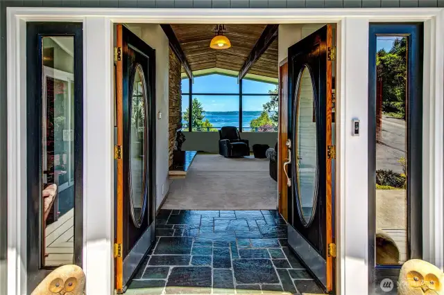 Views from the moment you enter