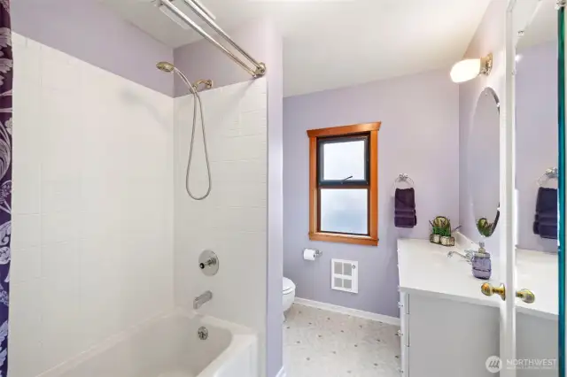 Private ensuite bath with clean finishes and convenient access—your own quiet retreat.