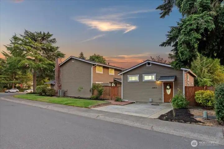 Includes a backyard cottage - 600 sqft 1 bed/.75 bath ADU with kitchen, laundry plus off-street parking.