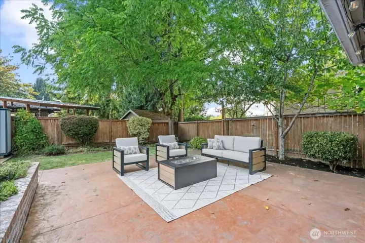 You will love relaxing on your new patio while playing with your pets in the fully fenced yard.