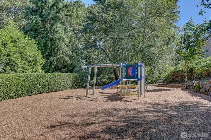 Private community park for the little ones. There is also a nice city park, with more play equipment, and Pickle ball courts just a block away.