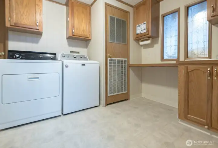Large laundry room