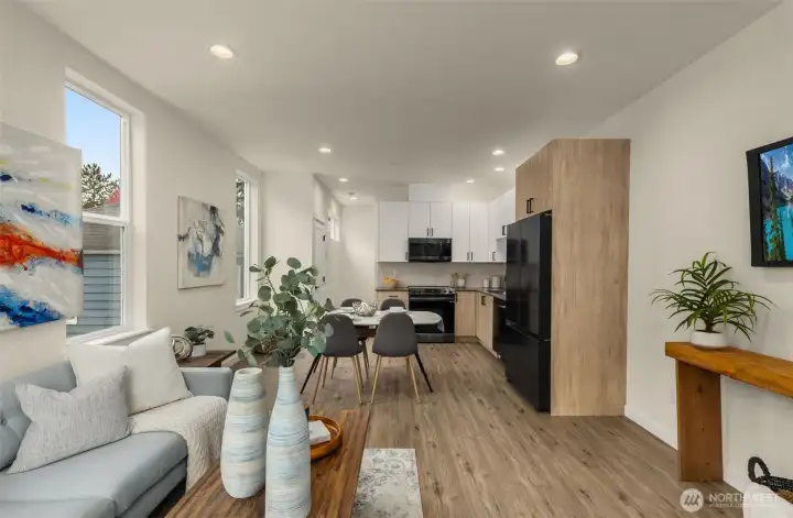 Open sightlines and thoughtful lighting.