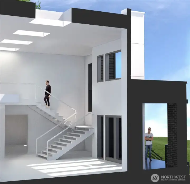 Architectural renderings. Copyright, all rights reserved.