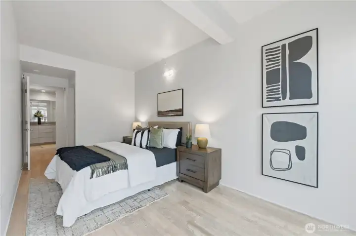 Here's another look at the primary suite, so spacious!